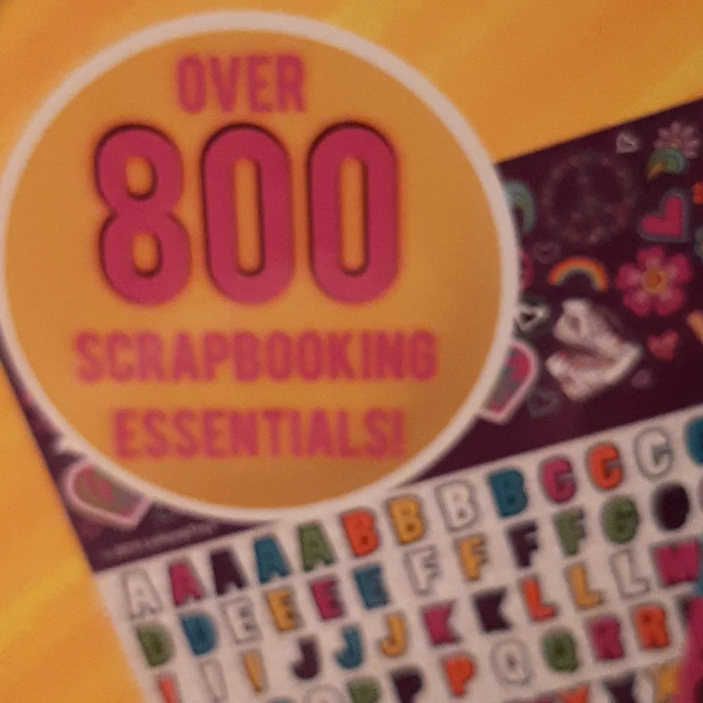 Crayola Scrapbook Set with Markers and Stickers and much more. NIB